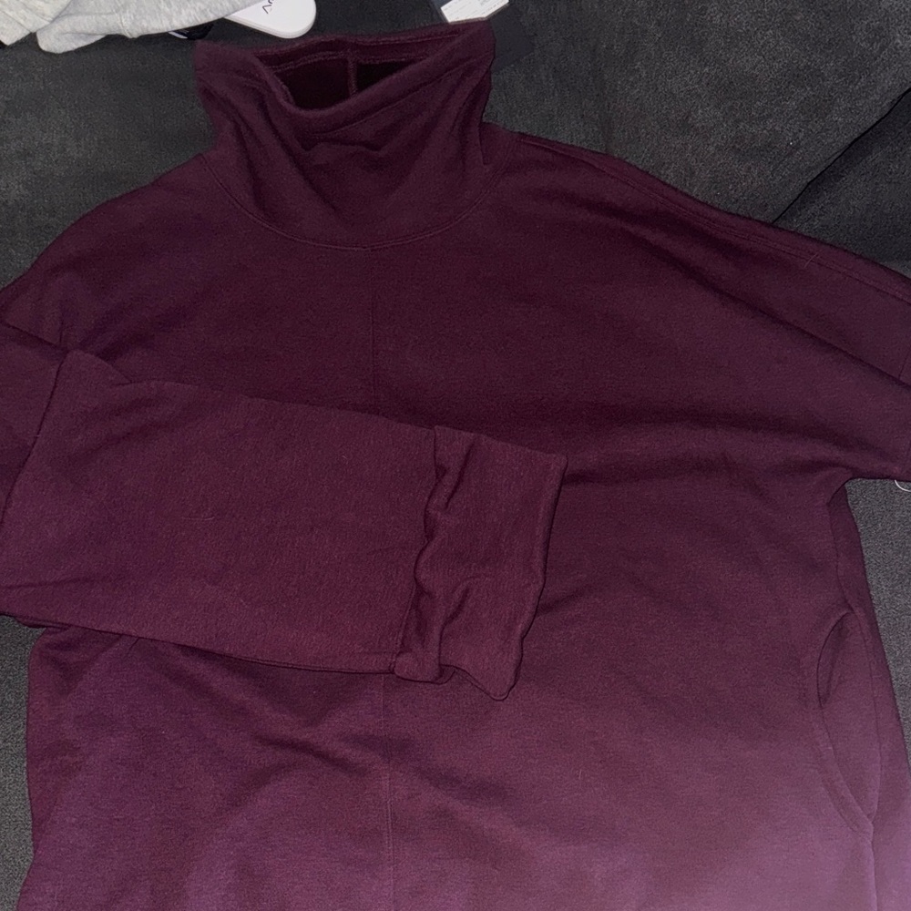 Athleta Deep Burgundy Sweater